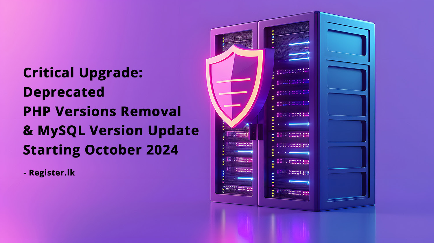 MySQL 8 upgrade of register.lk MySQL 8 upgrade of register.lk