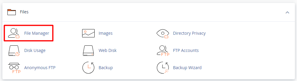 cPanel Login and Navigation to File Manager Screenshot of cPanel login and navigation to File Manager
