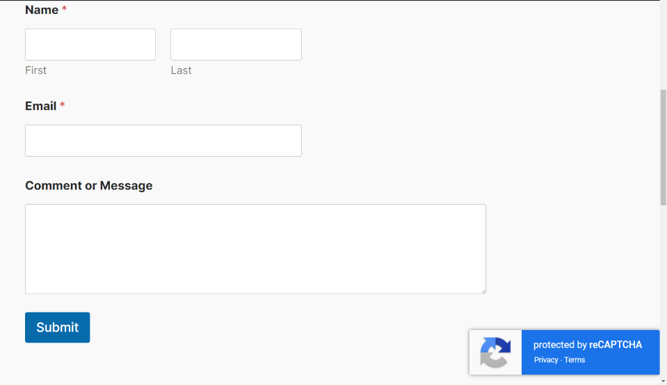 How to Protect Your WP Forms Using CAPTCHA