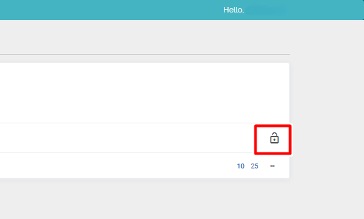Click on the Padlock Icon in front of the related hosting package Click on the Padlock Icon in front of the related hosting package