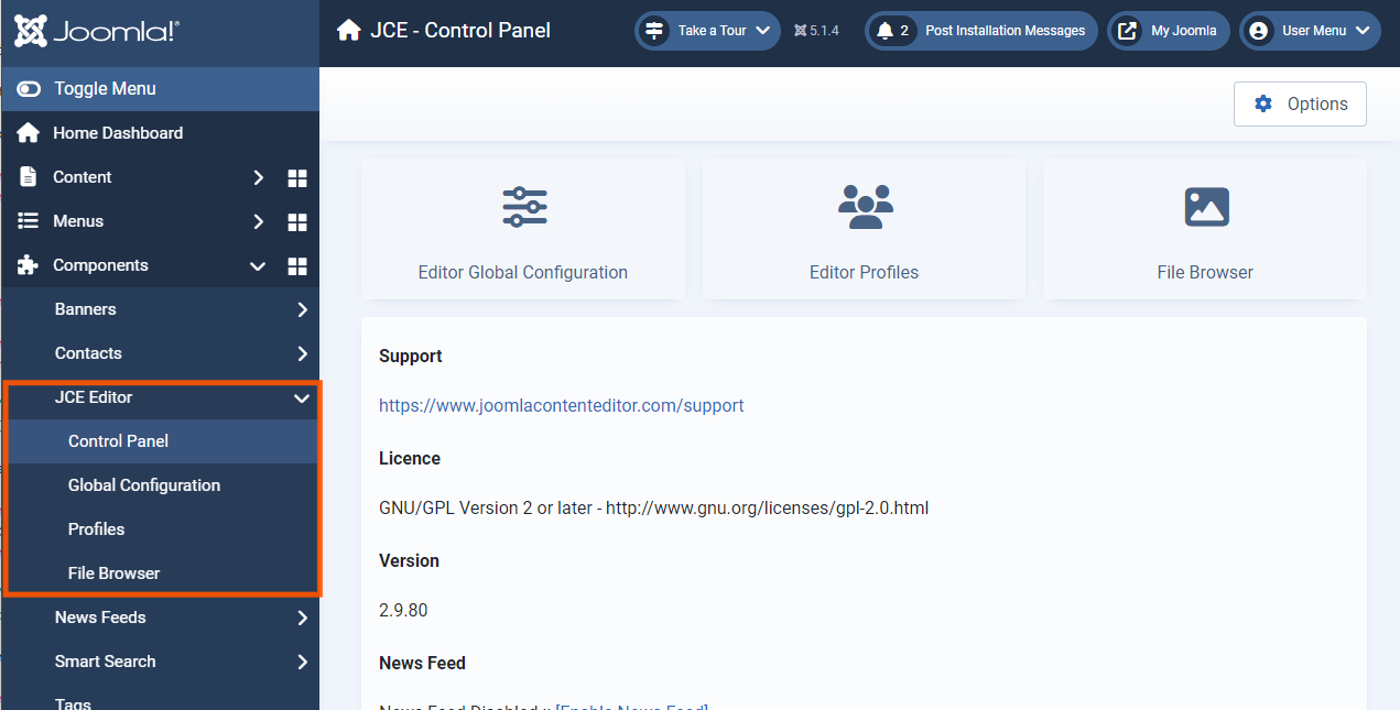 Configuring JCE plugin in Joomla for enhanced content editing Configuring JCE plugin in Joomla