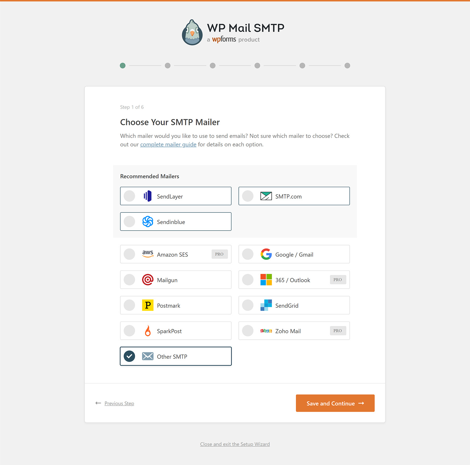 Configure SMTP Settings in WP Mail SMTP Configure SMTP settings in WP Mail SMTP